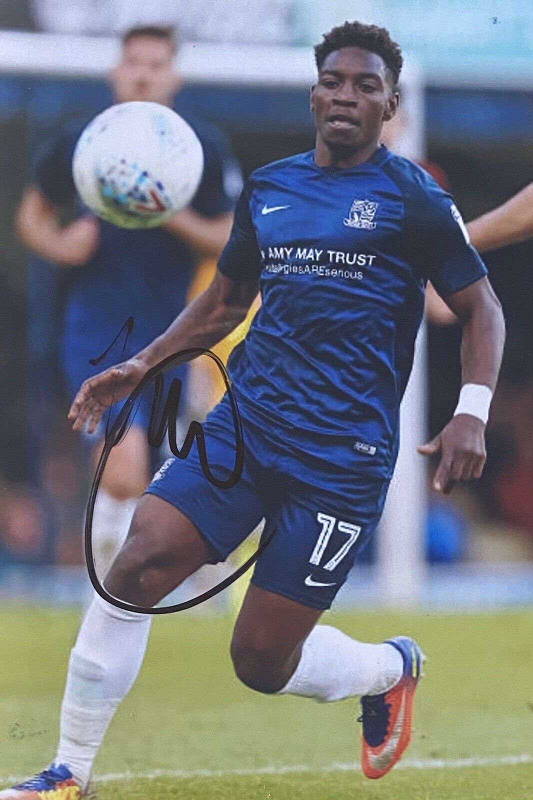 Jermaine McGlashan Genuine Hand Signed 6X4 Southend United Photo Poster painting