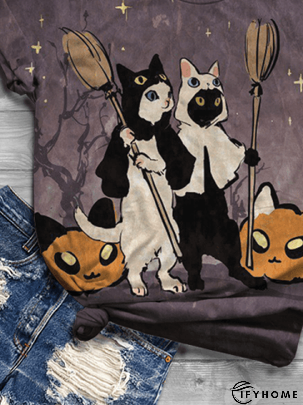 Color Short Sleeve Animal T-shirt | IFYHOME