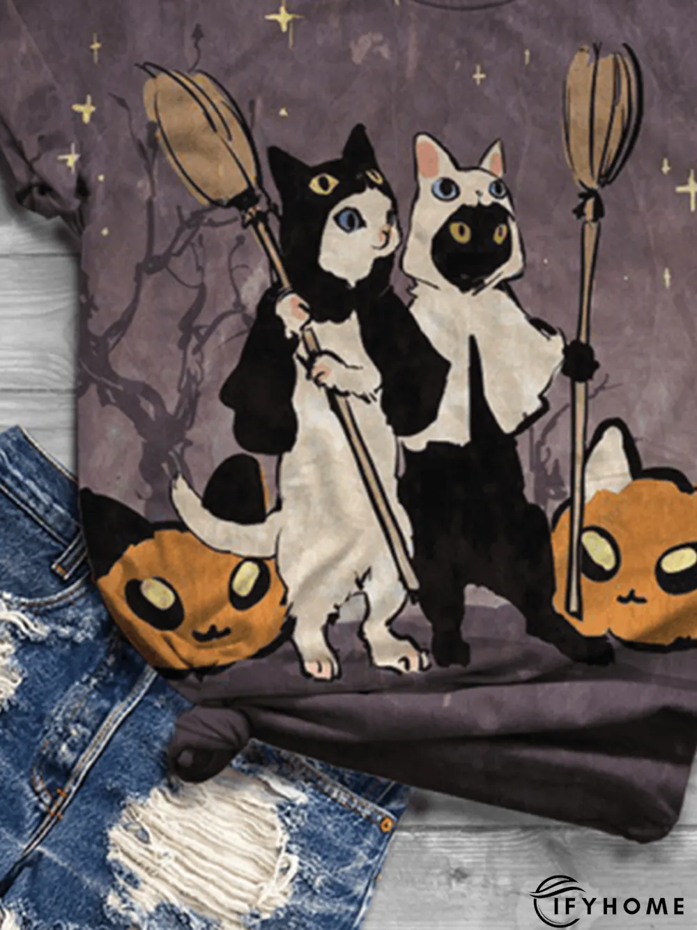 Color Short Sleeve Animal T-shirt | IFYHOME