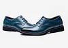 Flat Classic Men Dress Shoes Genuine Leather Wingtip Carved Italian Formal Oxford Shoes