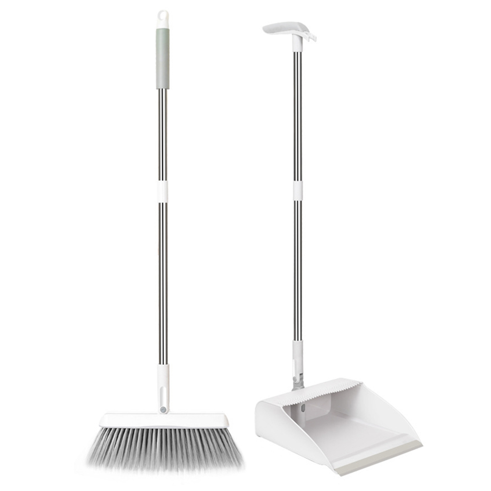 

Folding Standing Broom Dustpan Set Rotatable Windproof Floor Cleaning Tool, 501 Original