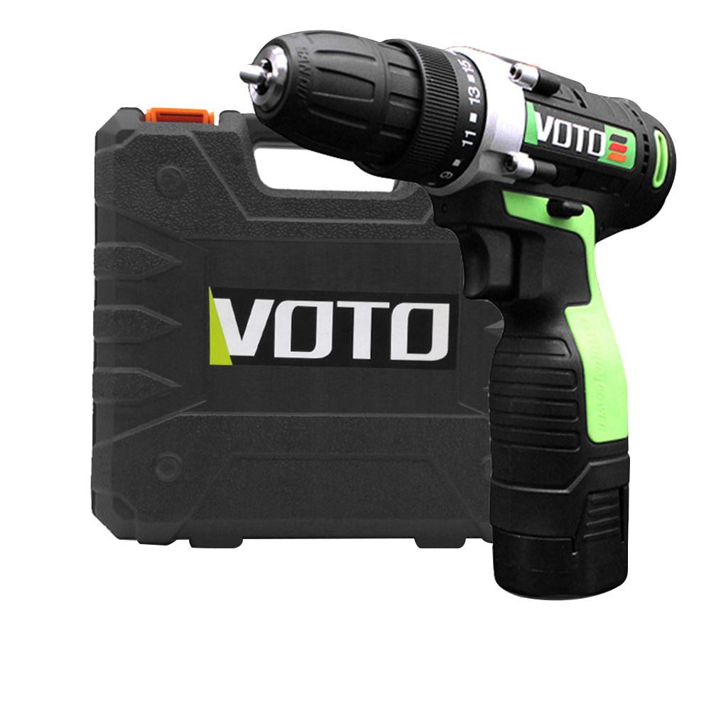 

VOTO VT202 16.8V 2-Speed Rechargeable Cordless Electric Screwdriver Drill-250003, Orange, 501 Original