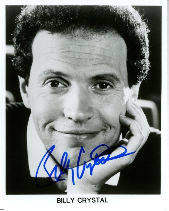 BILLY CRYSTAL Signed Autographed Original Press Agency Photo Poster painting