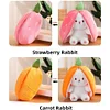 Strawberry Bunny Transformed into Little Rabbit Fruit Doll Plush Toy (🎁Christmas Hot Sale🎁-)