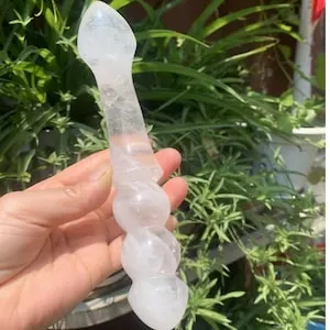 White Crystal Dildo Massager Crystal Massager Sex Toys Crystal Healing,Massage Wand Stick Healing Crystal Stones Massage Healing,Dream Stone White Crystal Dildo Massager Crystal Massager Sex Toys Crystal Healing,Massage Wand Stick Healing Crystal Stones Massage Healing,Dream Stone