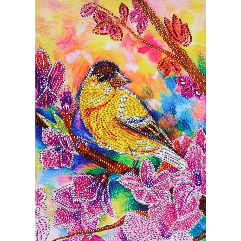 

Flower Bird-Special Shaped Diamond Painting-30*40CM, 501 Original