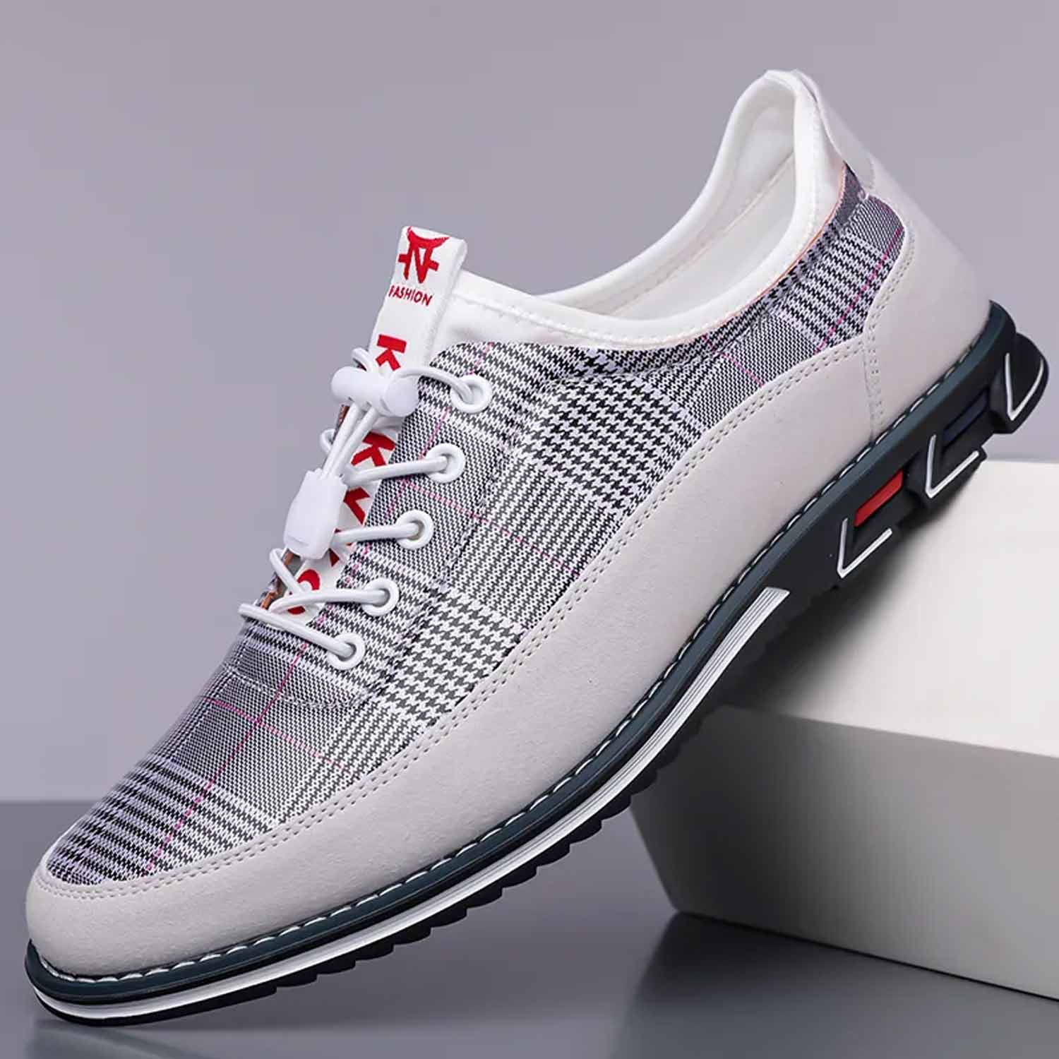 Men's Fashion Calfskin Leather Shoes