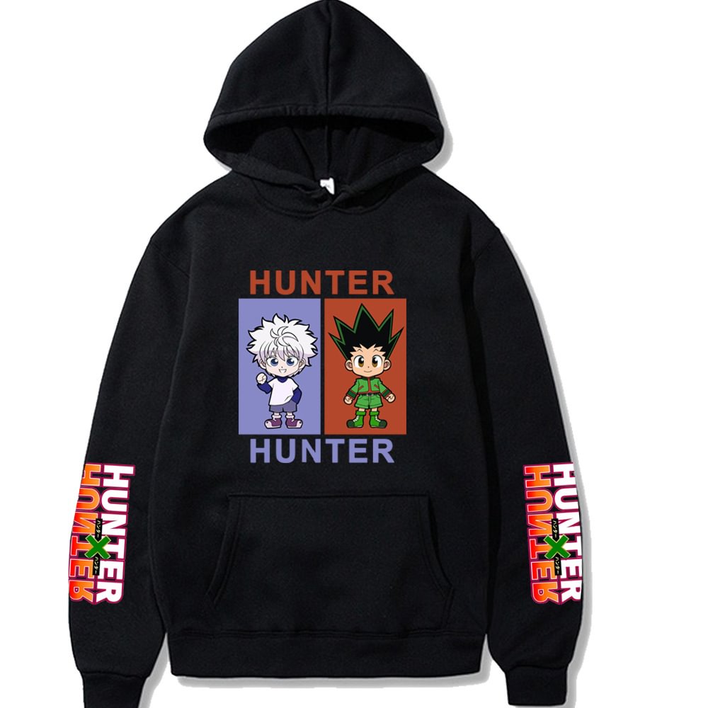 Hunter X Hunter Killua Gon Pixel Style Unisex Hoodie weebmemes