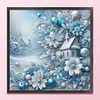 Winter Scenery-11CT Stamped Cross Stitch 40*40cm/15.75*15.75in tapestrymarket