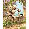 Bike-Paint by Numbers Acrylic Painting 40*50CM