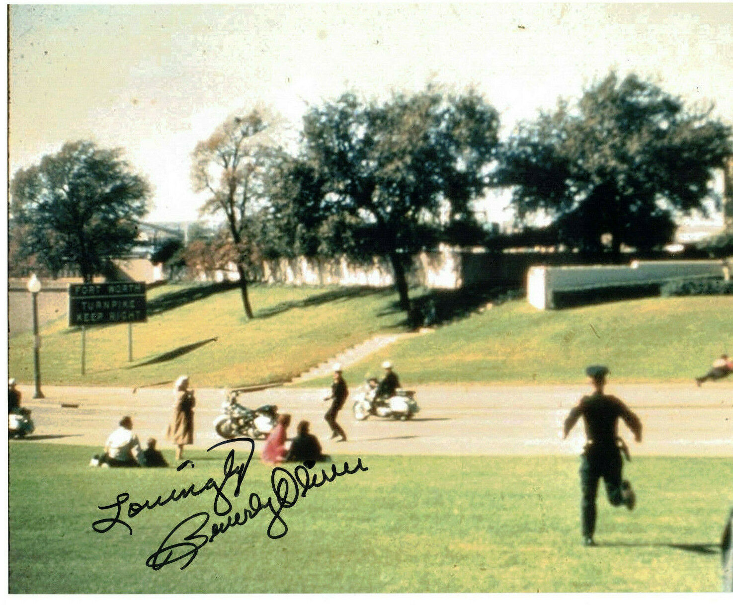 Beverly Oliver Signed 8x10 Photo Poster painting Autographed, JFK, Dallas, Babushka Lady