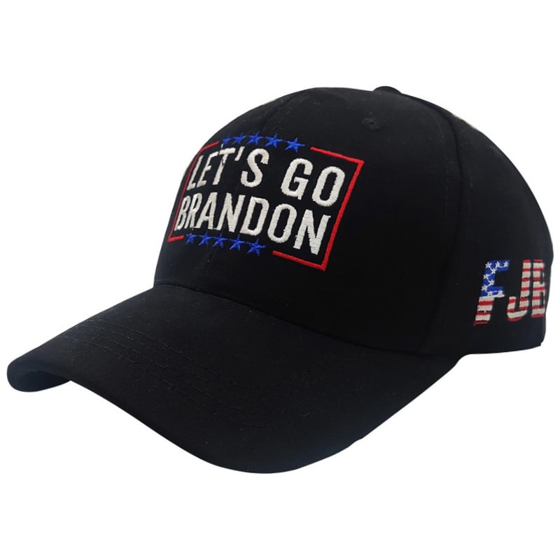 Let's Go Brandon Embroidered Men's Adjustable Cap-Compassnice®