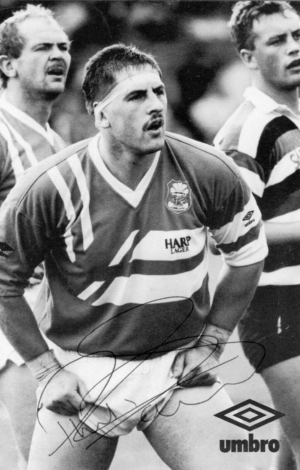 PHIL DAVIES AUTOGRAPH, RUGBY UNION, SPORT