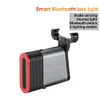 SMART BLUETOOTH BIKE LOCK LIGHT BRAKE SENSING SADDLE TAILLIGHT USB-C IPX6 WATERPROOF