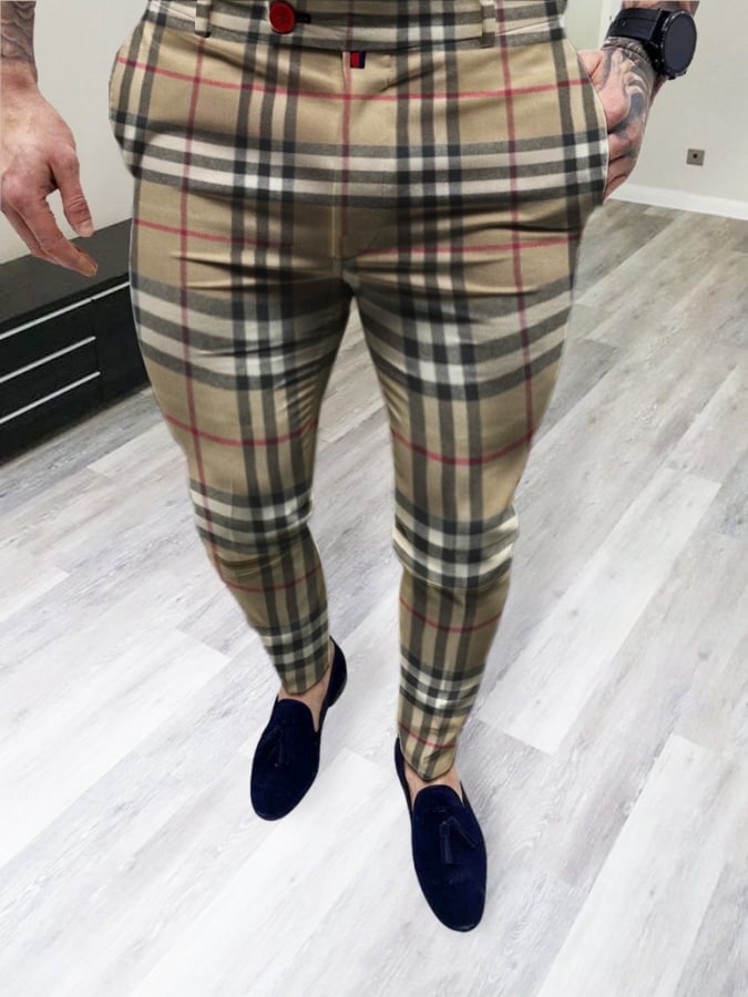 Men's Elegant Stripe Pants