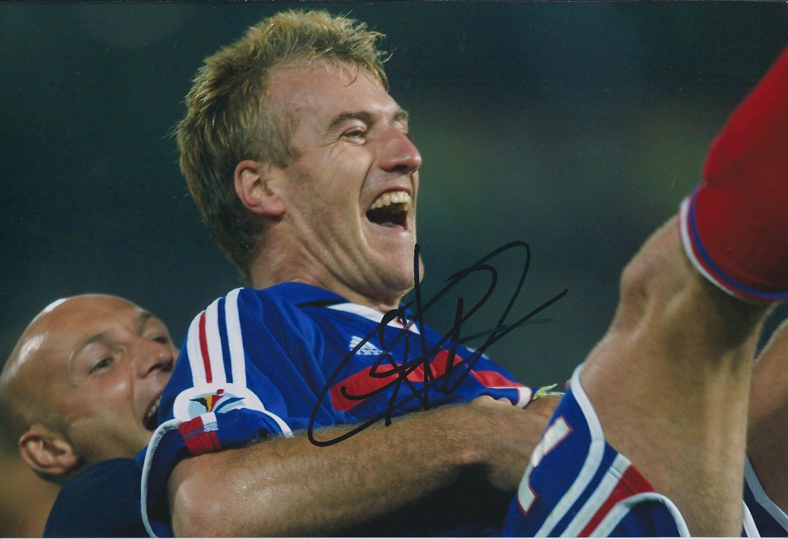 Didier DESCHAMPS Signed Autograph 12x8 Photo Poster painting AFTAL COA World Cup Winner RARE