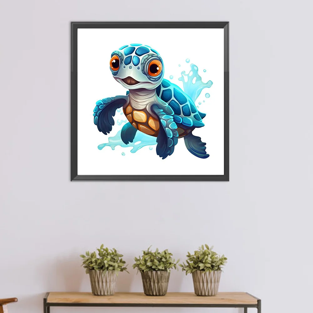 DIY Paint By Number 40*40cm - Turtle