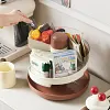 Multifunctional Rotating Hot Pot Prep Tray - Home Kitchen Prep Essential, Vegetable Platter, Multi-Layer Side Dish Rack