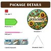 Welcome Sunflower Double Sided - 5D DIY Pendant