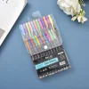 12/18/24/36/48 Color Pens Set 0.8mm Neon Gel Pen School Season Student Office Stationery Highlighters Package