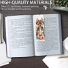 (US Only)3Pcs Dog DIY Diamond Painting Bookmarks for Book Lovers Mosaic Art Supplies