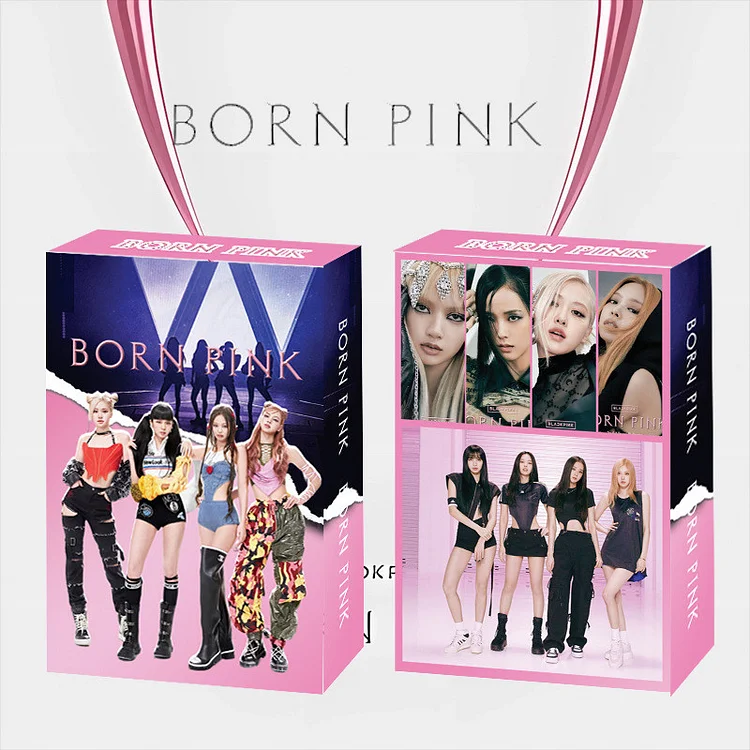 BLACKPINK Born Pink 2023 New 55 Sheets Photocard