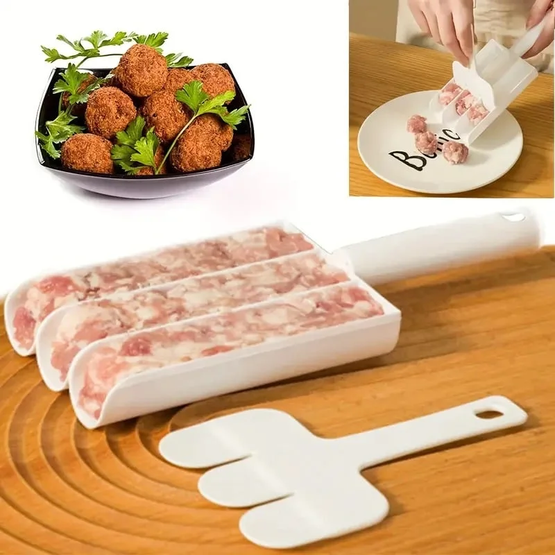 🔥Last Day Promotion - 49% OFF🎁 Creative Kitchen Triple Meatball Maker