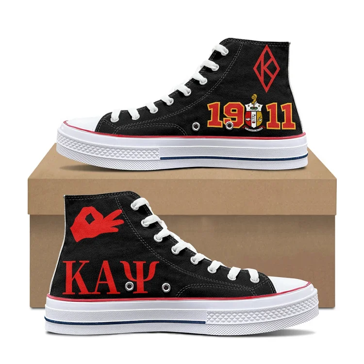 High Top Canvas Shoes