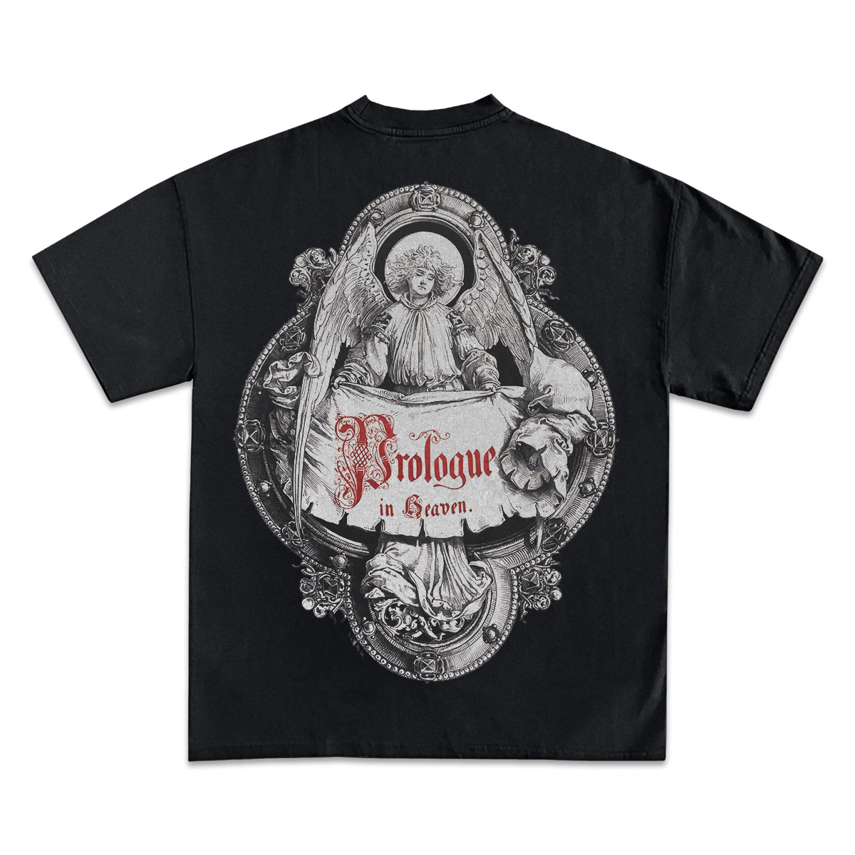 Drama Angel Pattern T-shirt