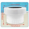 Solar Pool Chlorine Tablet Dispenser with Colorful Light for Up to 3 inch Tablet