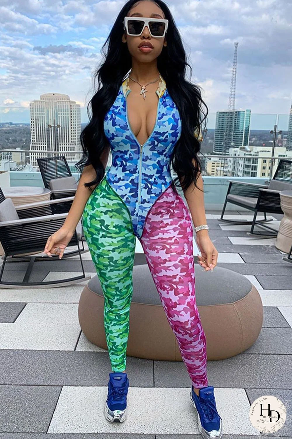 As Show Sexy Short Sleeve O Neck Jumpsuits