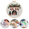 Christmas Fireplace-Embroidery Kit