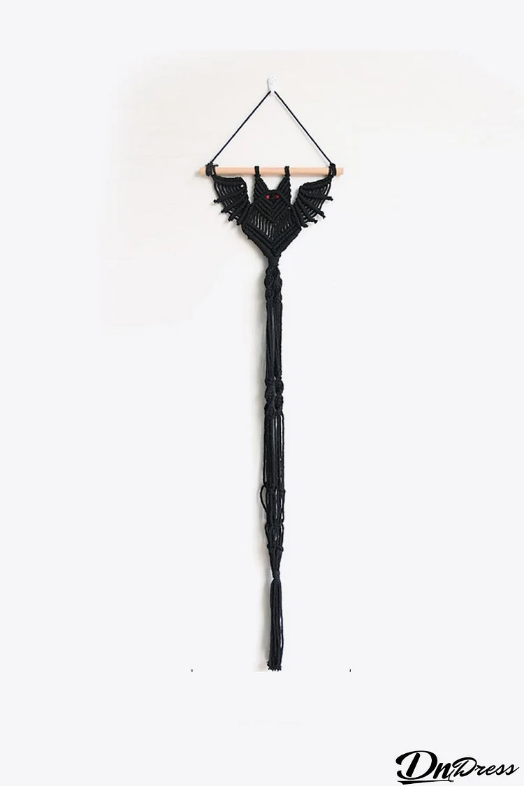 39.4" Bat Macrame Wall Plant Hanger