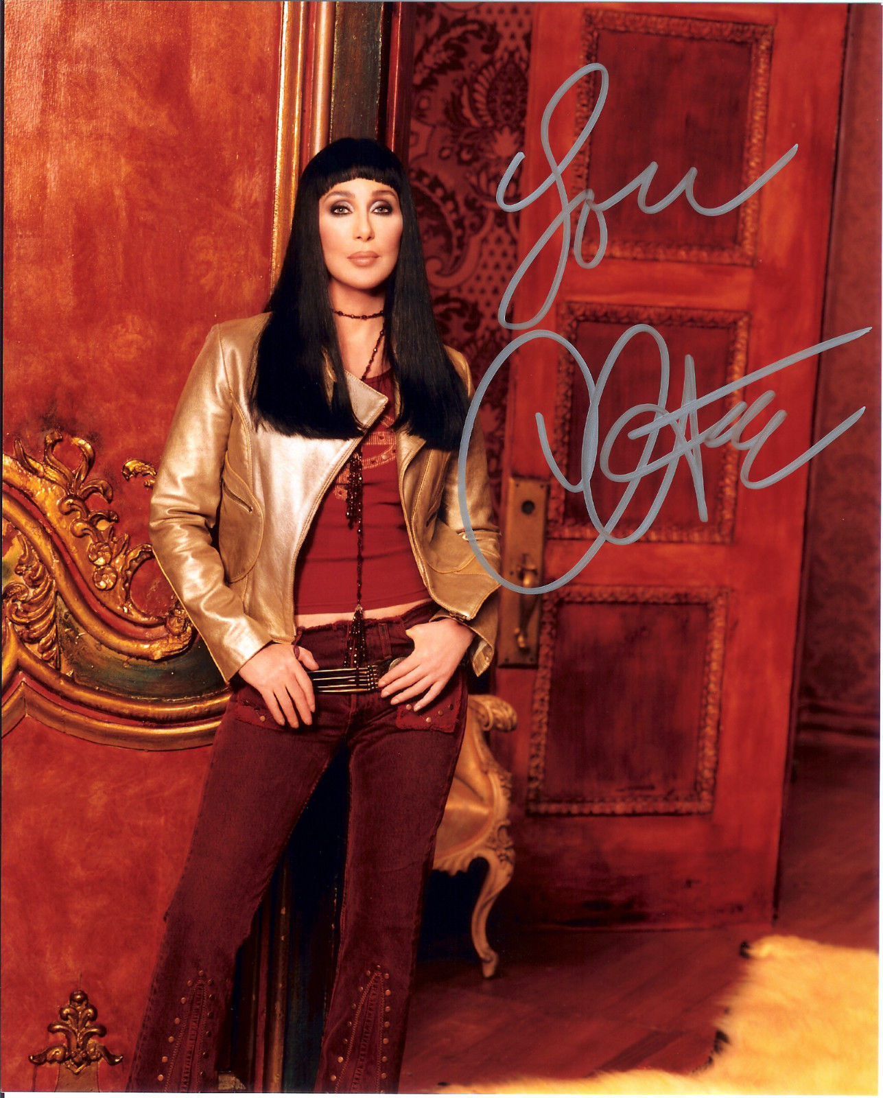 CHER AUTOGRAPH SIGNED PP Photo Poster painting POSTER 2