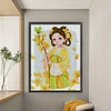 (US Local)Girl-11CT Stamped Cross Stitch Kit(49x65cm)