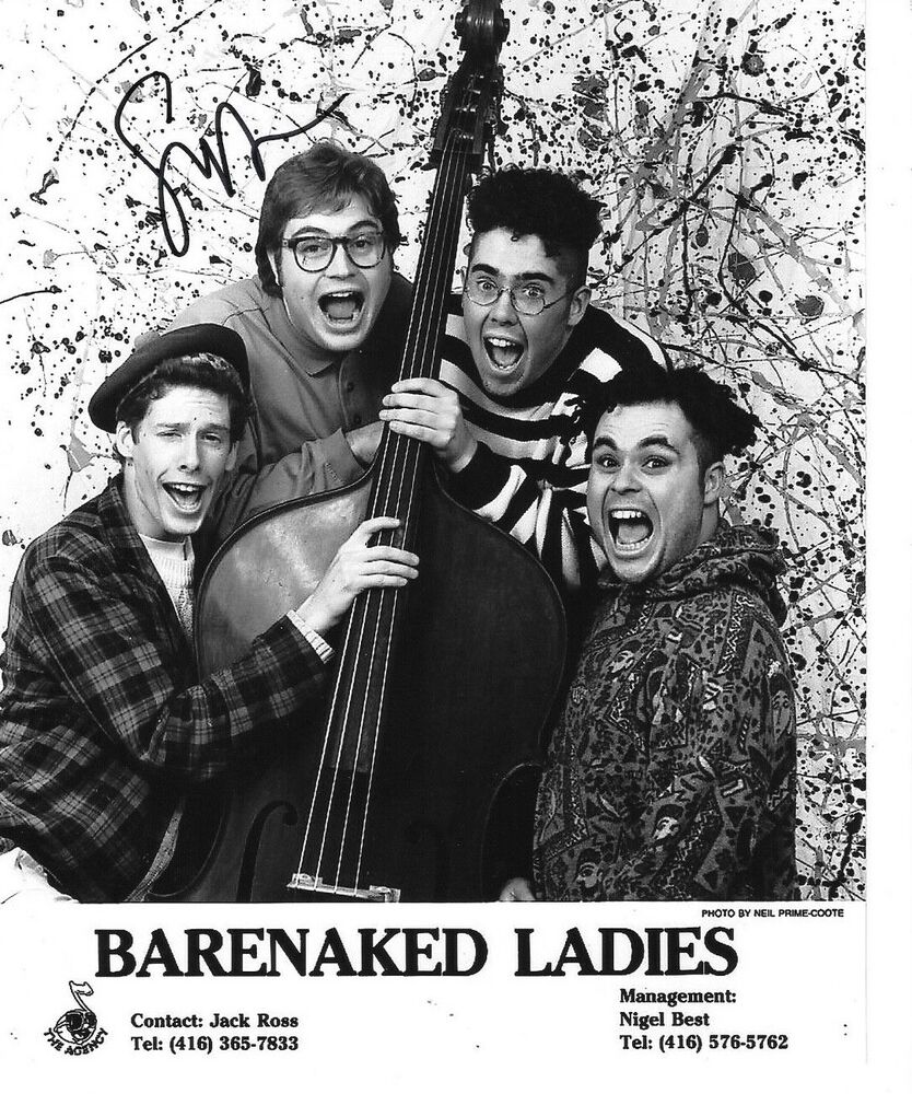 * STEVEN PAGE * signed autographed 8x10 Photo Poster painting * BARENAKED LADIES * 1