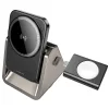 Three-in-one Magnetic Charger, Wireless Charger, Supports Mobile Phones, Headphones, Watches