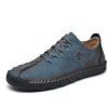 Gioiacombo&trade; Scarpe da uomo in pelle stringate casual autunno e inverno nuove scarpe peas