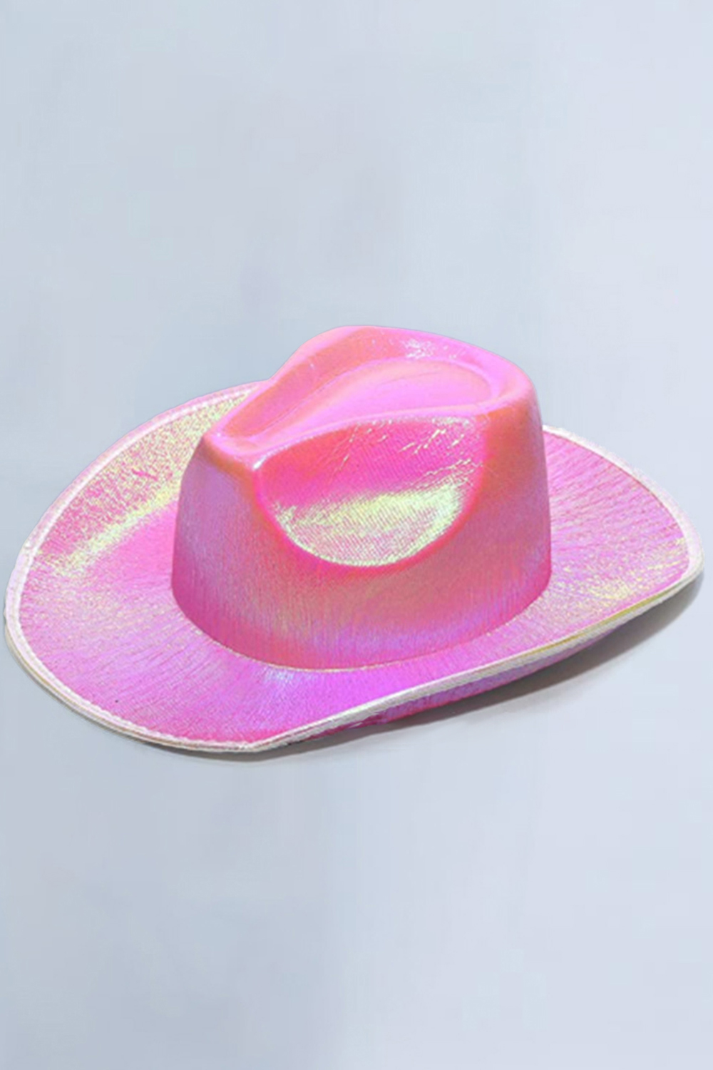 Halloween Fluorescence Laser Wide Brim Hat