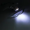 Head Mounted Hands Free Magnifying Glass USB Charging LED Interchangeable Lenses
