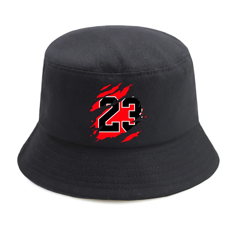 No. 23 Cotton Outdoor Summer Bucket Hats at Hiphopee
