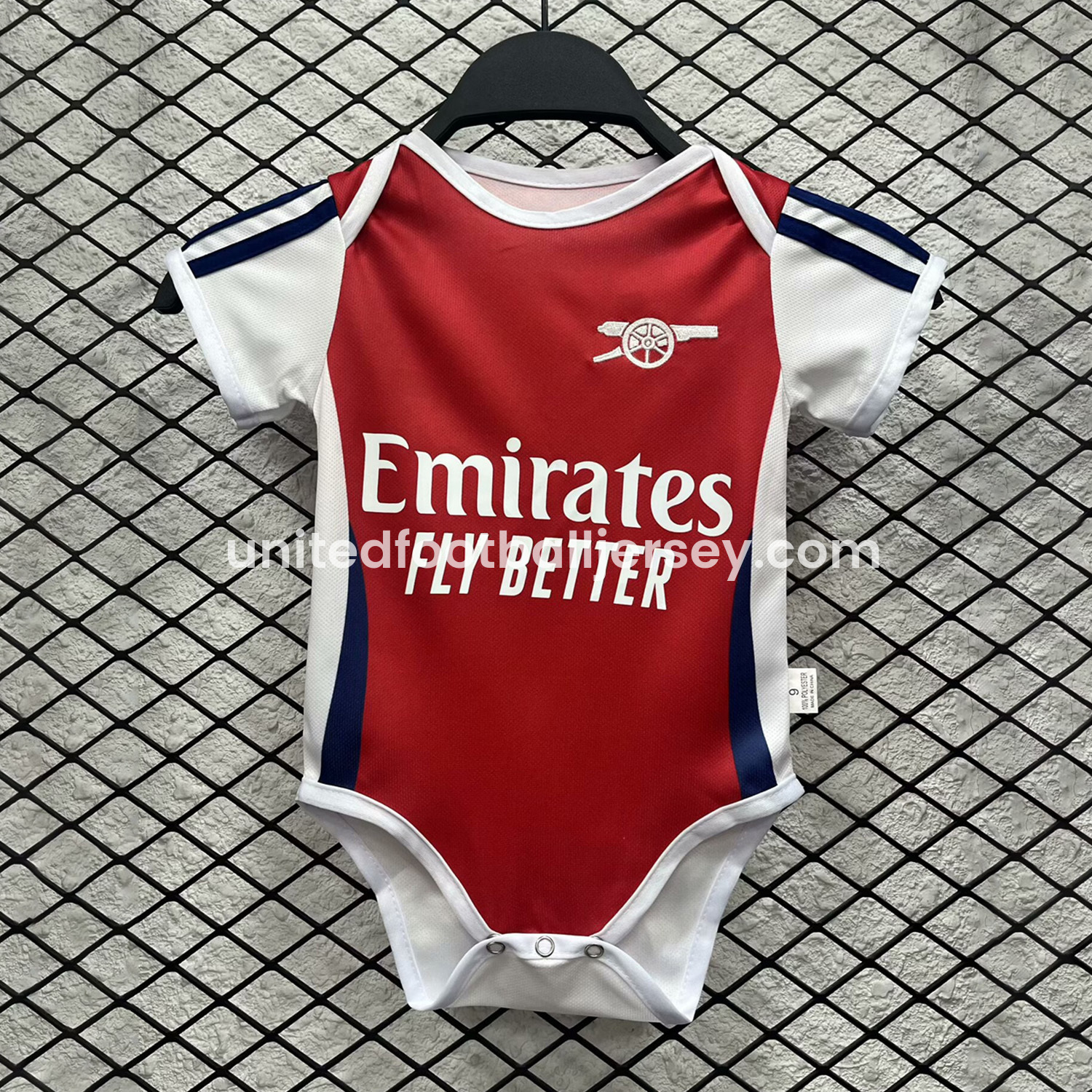 Arsenal 24-25 Home Baby Crawling Suit