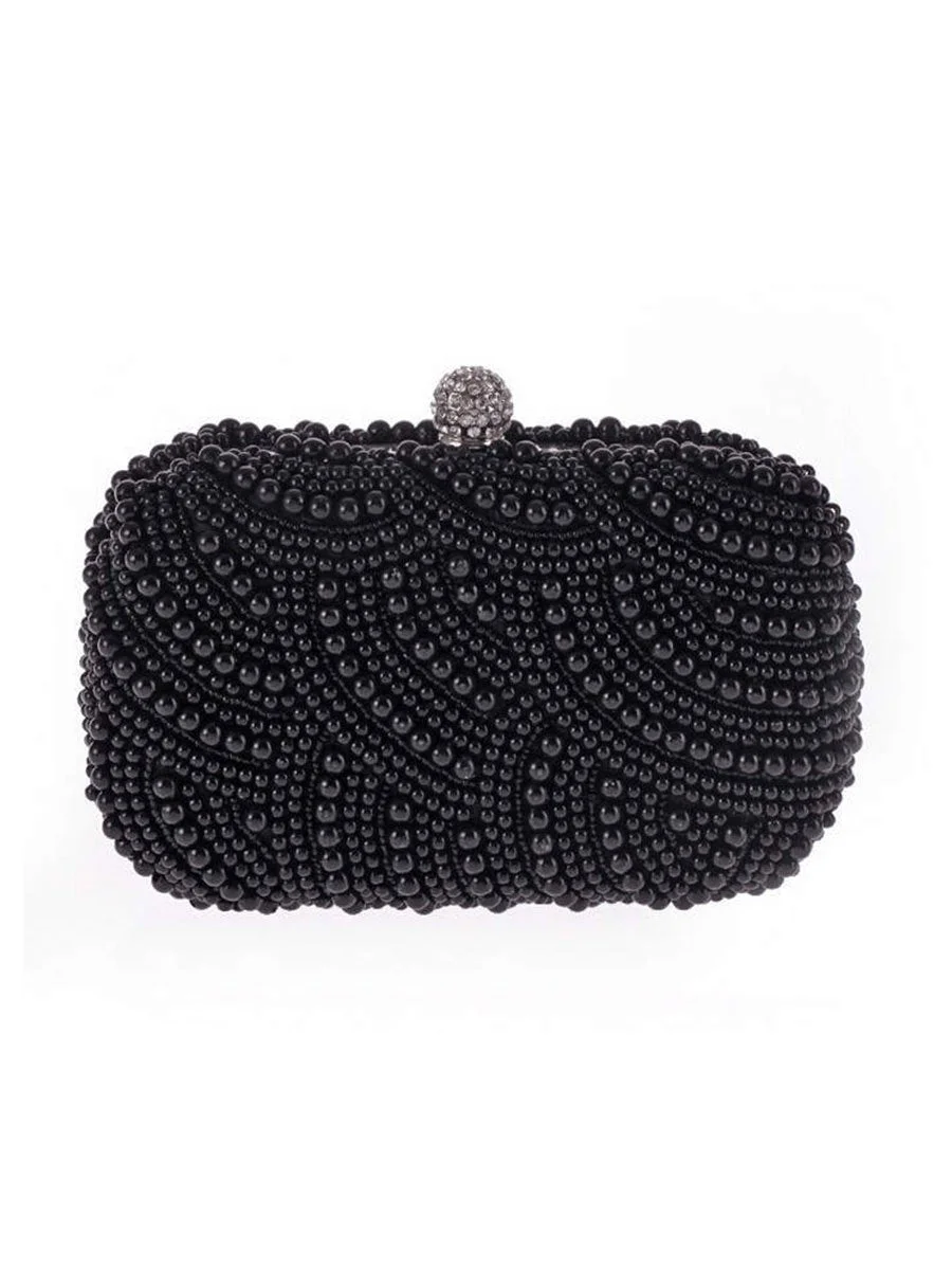 Evening Purse Hand Made Luxury Pearl Clutch Bag