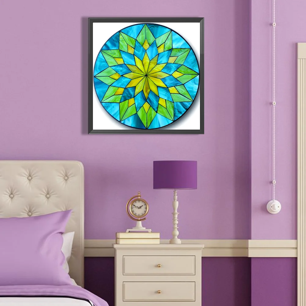 Full Round Diamond Painting 40*40cm - Mandala