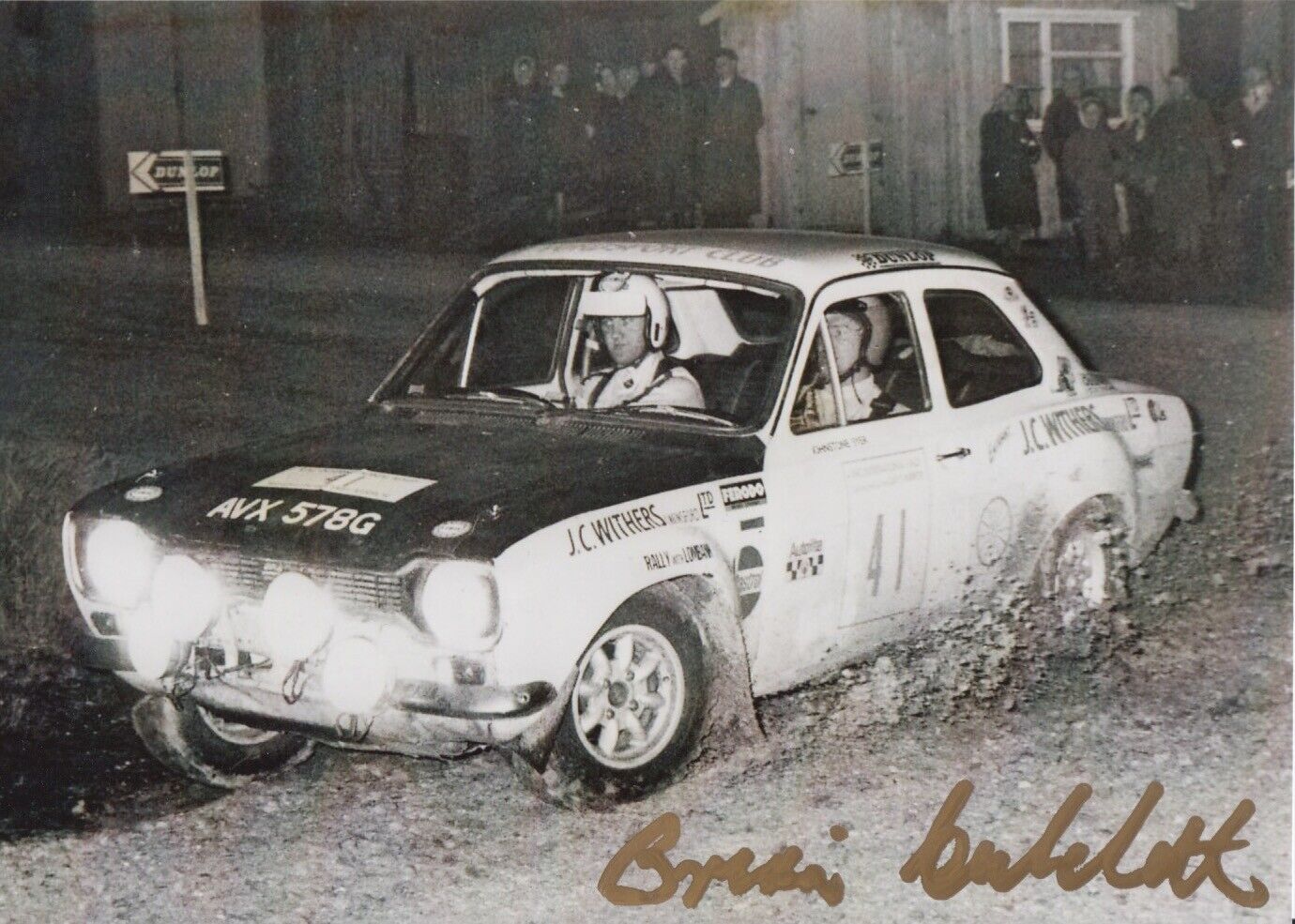 Brian Culcheth Hand Signed 7x5 Photo Poster painting - Rally Autograph 3.