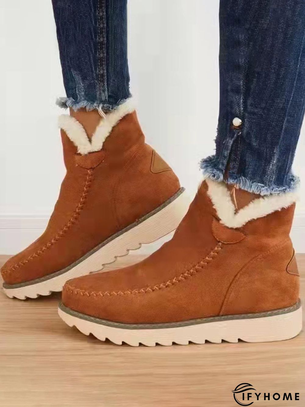 Warm Plush Lightweight Booties | IFYHOME