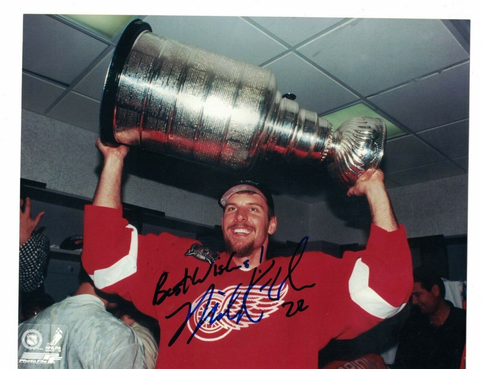 Mike Knuble Detroit Red Wings Signed 8 x 10