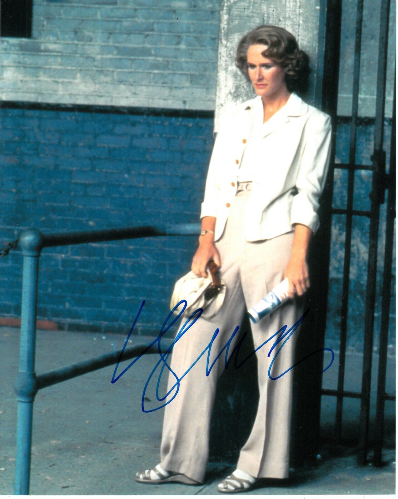 GLENN CLOSE SIGNED THE NATURAL Photo Poster painting UACC REG 242