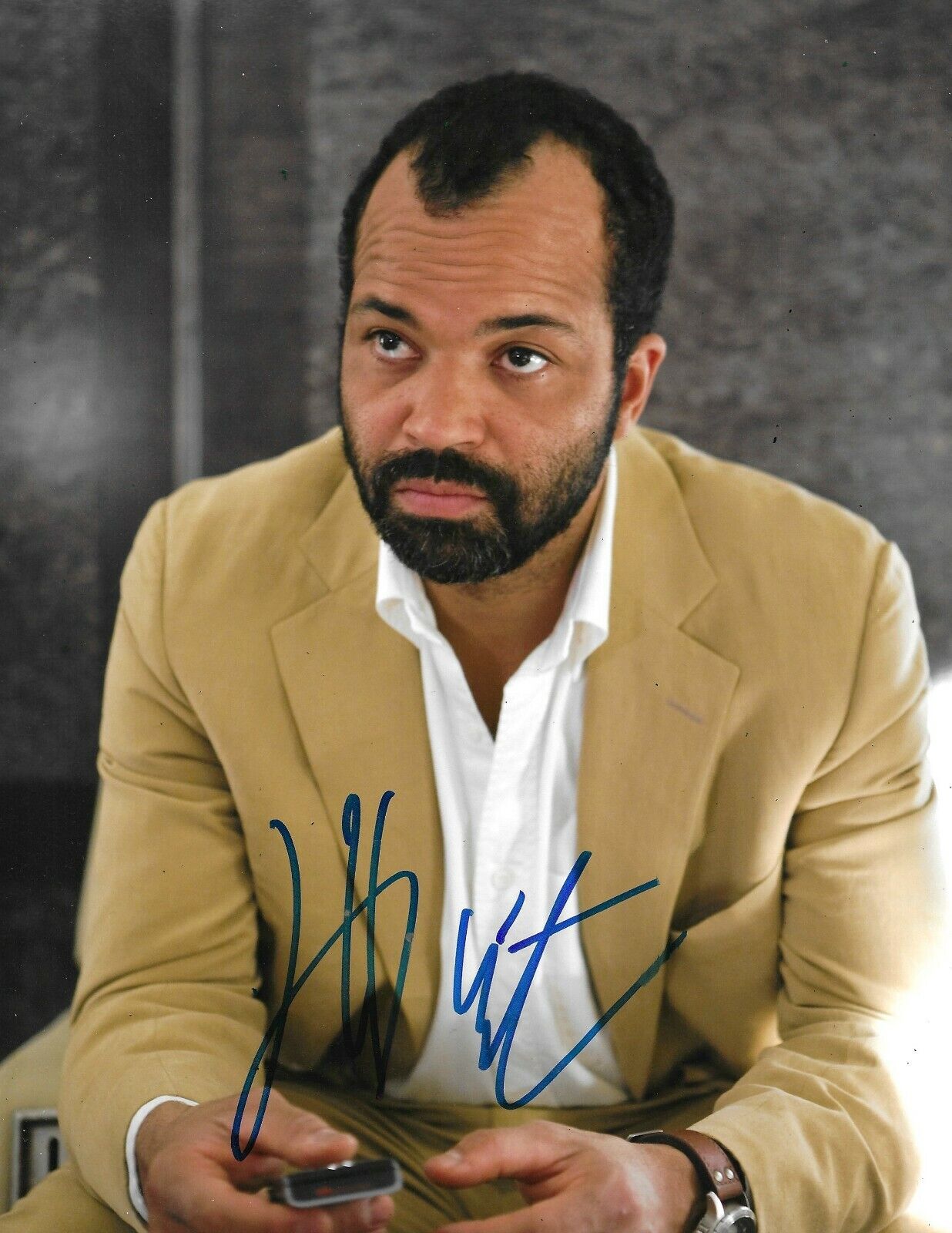 Jeffrey Wright Signed Quantum Of Solace 10x8 Photo Poster painting AFTAL