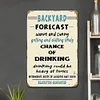 Backyard decoration painting - Metal Tin Signs(8*12Inch/12*16Inch)